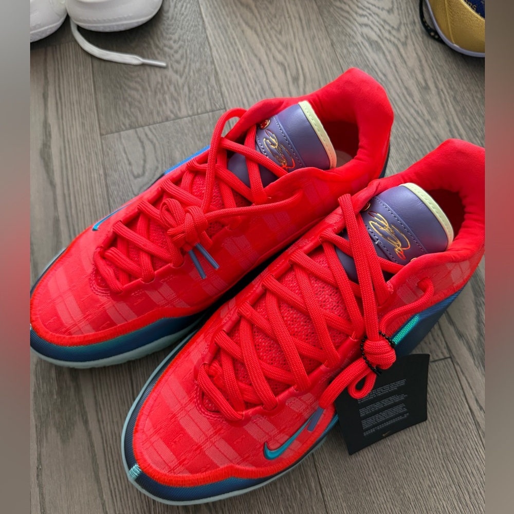 Brand New Nike Lebron XXIII Vibrant Red Athletic Basketball Shoes